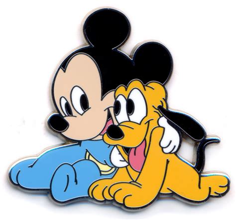 Topolino Baby e Pluto sulla coperta