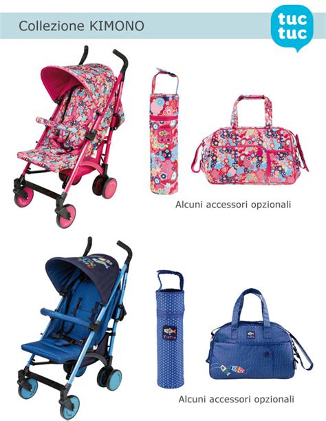 Passeggino leggero Yupi Tuc Tuc con chiusura ad ombrello