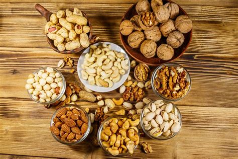 Assortimento di frutta a guscio