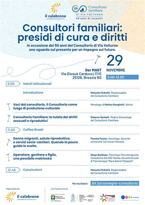 Diagramma dei servizi del consultorio familiare