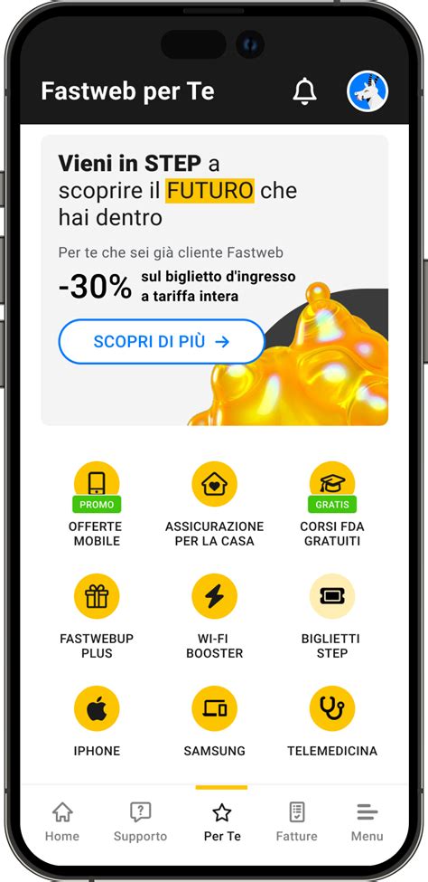 Interfaccia app mobile per check-in e servizi di volo