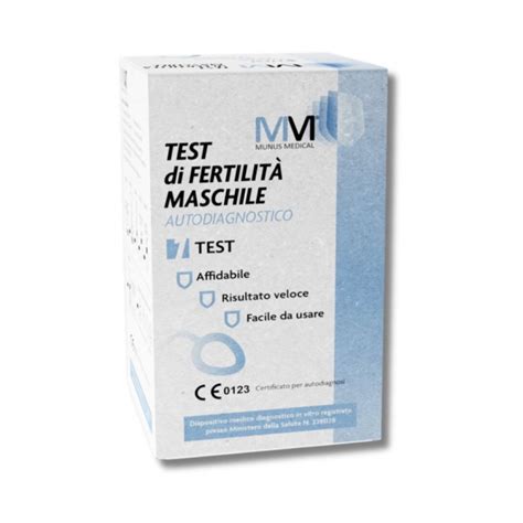 Packaging discreto di un test di fertilità domestico avanzato