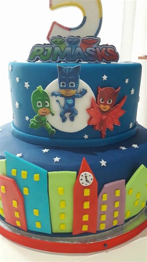 Torta di compleanno PJ Masks