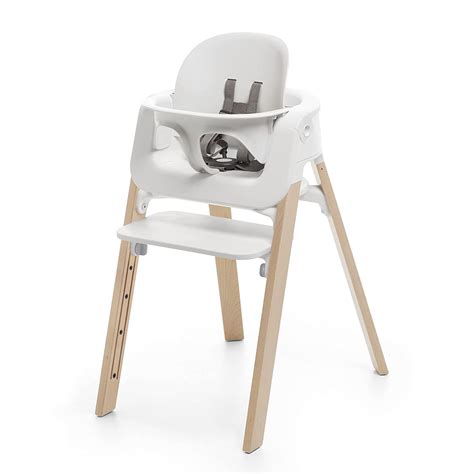 Stokke Steps high chair with baby