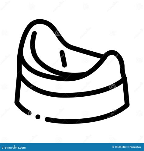 illustrazione di un vasino anatomico per bambini