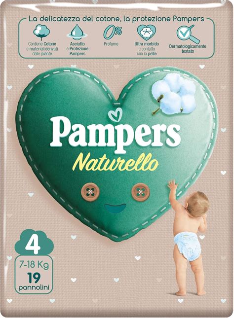 Pannolini Pampers Naturello