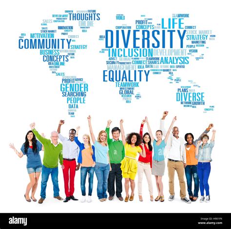Immagine stilizzata che rappresenta la diversità etnica
