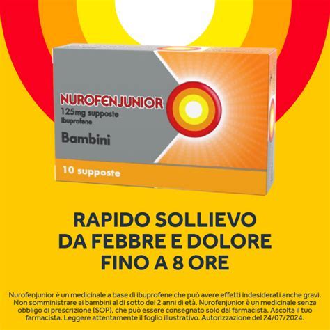 Diverse formulazioni di Nurofen per bambini