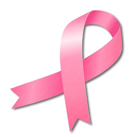 Immagine stilizzata del nastro rosa della consapevolezza sul cancro al seno