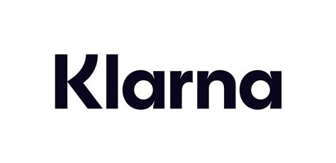 Logo Klarna con elementi grafici che suggeriscono flessibilità