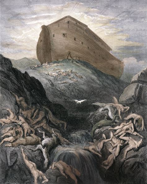 Scenario di un diluvio