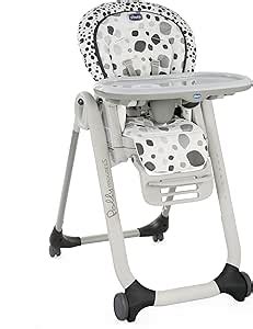 Chicco Polly Progres5 booster seat on dining chair