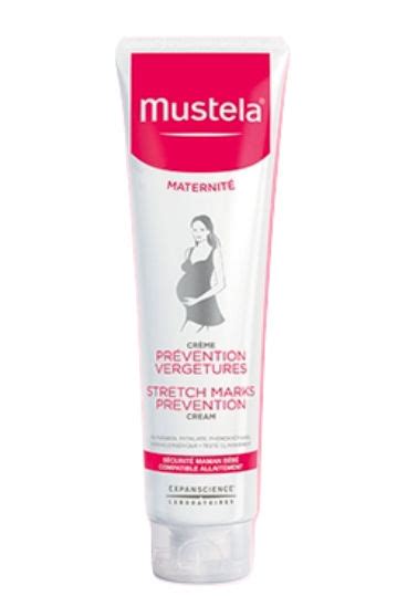 Schema dei benefici della crema Mustela Maternità