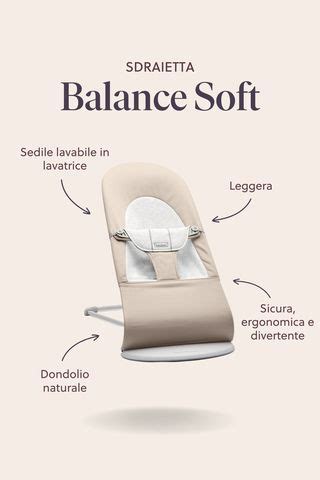 Schema di utilizzo sdraietta BabyBjörn in modalità sdraietta e poltroncina