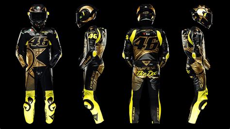 tuta Dainese Demone GP D-air utilizzata da Valentino Rossi