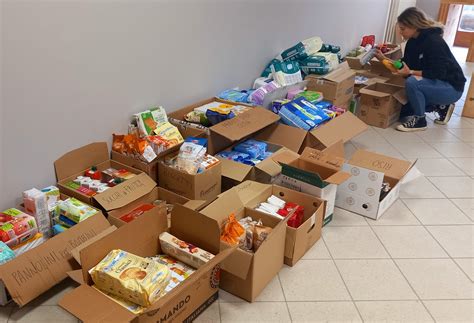 Raccolta di beni di prima necessità