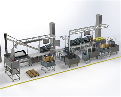 Immagine di una linea di produzione di fertilizzanti granulari