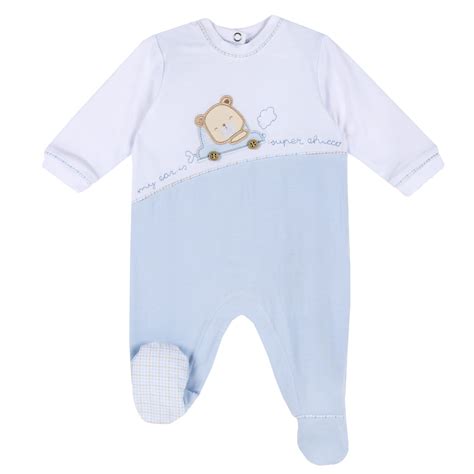 Tutina in cotone Chicco su neonato sorridente
