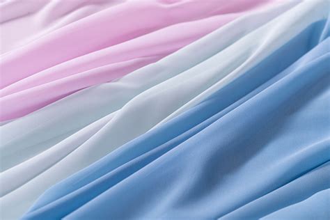 Dettaglio di tessuti di alta qualità per abbigliamento femminile