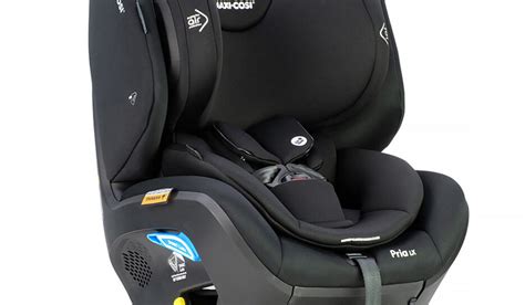 Foto ravvicinata del seggiolino Maxi-Cosi Pria G-Cell, evidenziando le aree protette dalla tecnologia G-Cell
