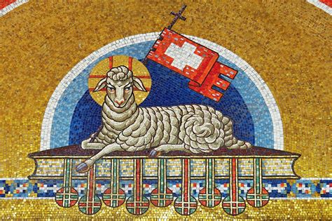 Agnello pasquale come simbolo religioso