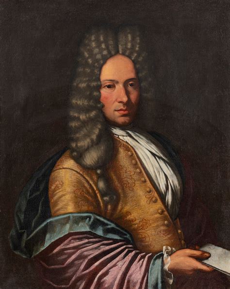 Ritratto di uomo con parrucca settecentesca