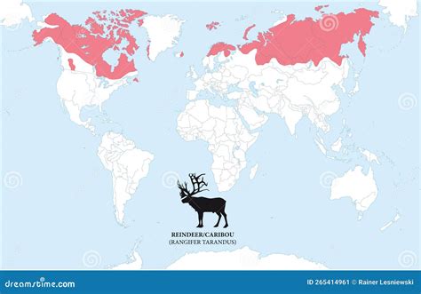 Mappa della distribuzione globale della Donnola