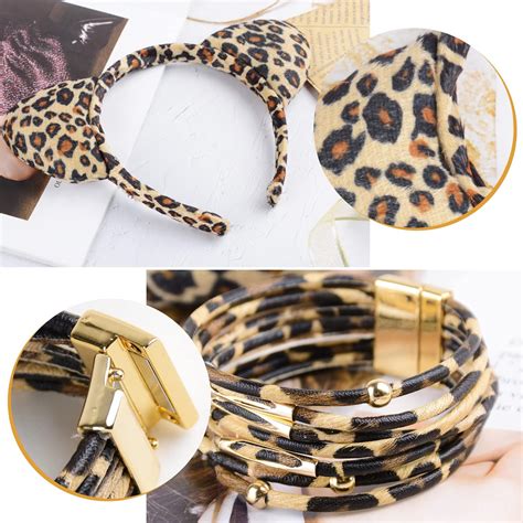 Accessori leopardati per bambina