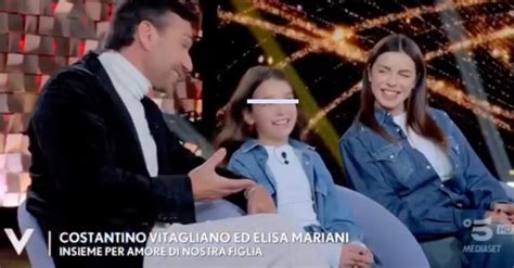 Costantino Vitagliano con la figlia Ayla