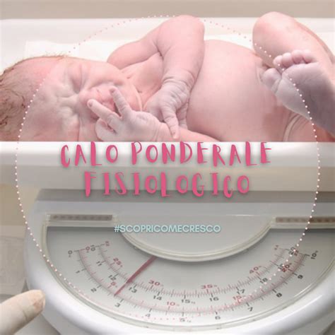 Grafico calo fisiologico neonato