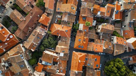 Illustrazione di un'area urbana sovraffollata con piccoli appartamenti