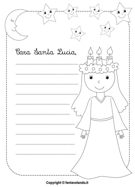 Bambini lasciano letterina a Santa Lucia