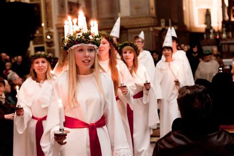Processione di Santa Lucia in Scandinavia