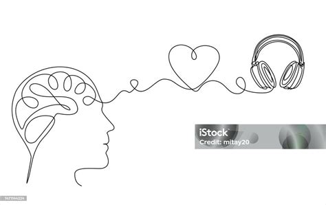 Illustrazione di una persona che legge, ascolta musica e dipinge, circondata da idee luminose.