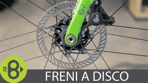 Freni a disco su bicicletta