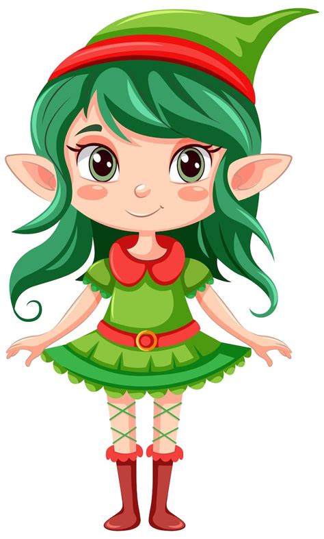 Elfa in un contesto fantasy