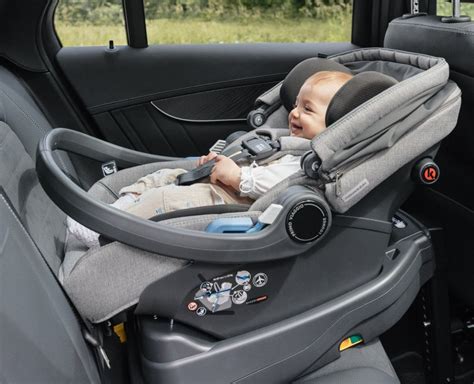 Dettaglio seggiolino auto per neonati