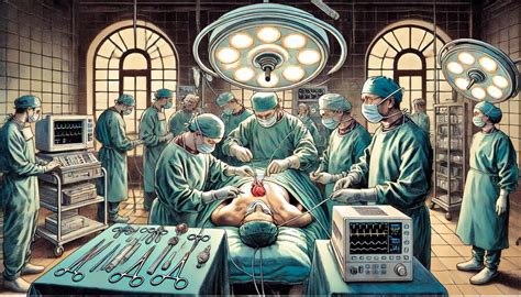 rappresentazione stilizzata di un intervento medico in utero