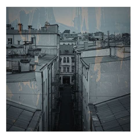 Crotone cityscape with a somber tone