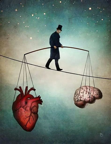rappresentazione grafica dell'equilibrista, metafora del vivere in disequilibrio costante