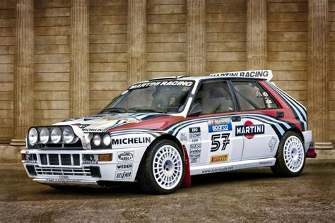 Lancia Delta HF Integrale in azione rally
