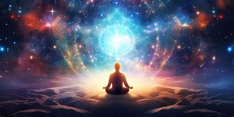 l'universo e la meditazione spirituale