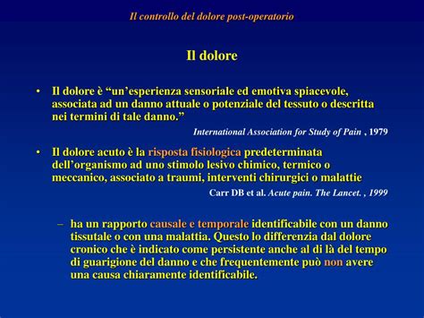 Kit per il controllo del dolore