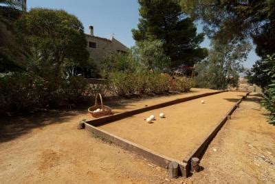 Campo da bocce in agriturismo