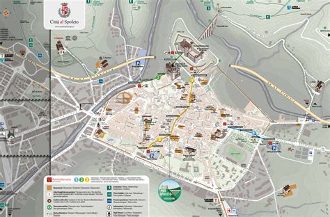 Mappa della zona di Perugia con evidenziati i centri medici e ospedali che offrono corsi preparto
