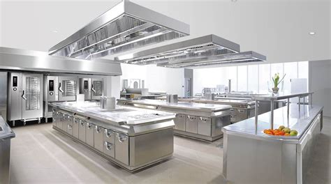 Cucina professionale in una struttura scolastica