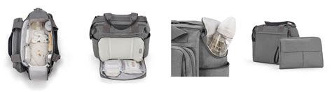 Dettaglio tecnico delle dimensioni e degli scomparti interni della Electa Day Bag