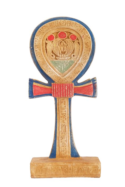 geroglifico Ankh inciso su pietra egizia
