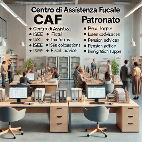 ufficio assistenza fiscale e patronato