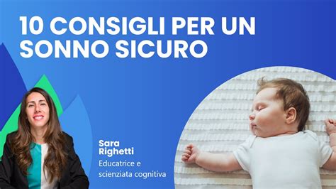 Consigli per un sonno sicuro del neonato